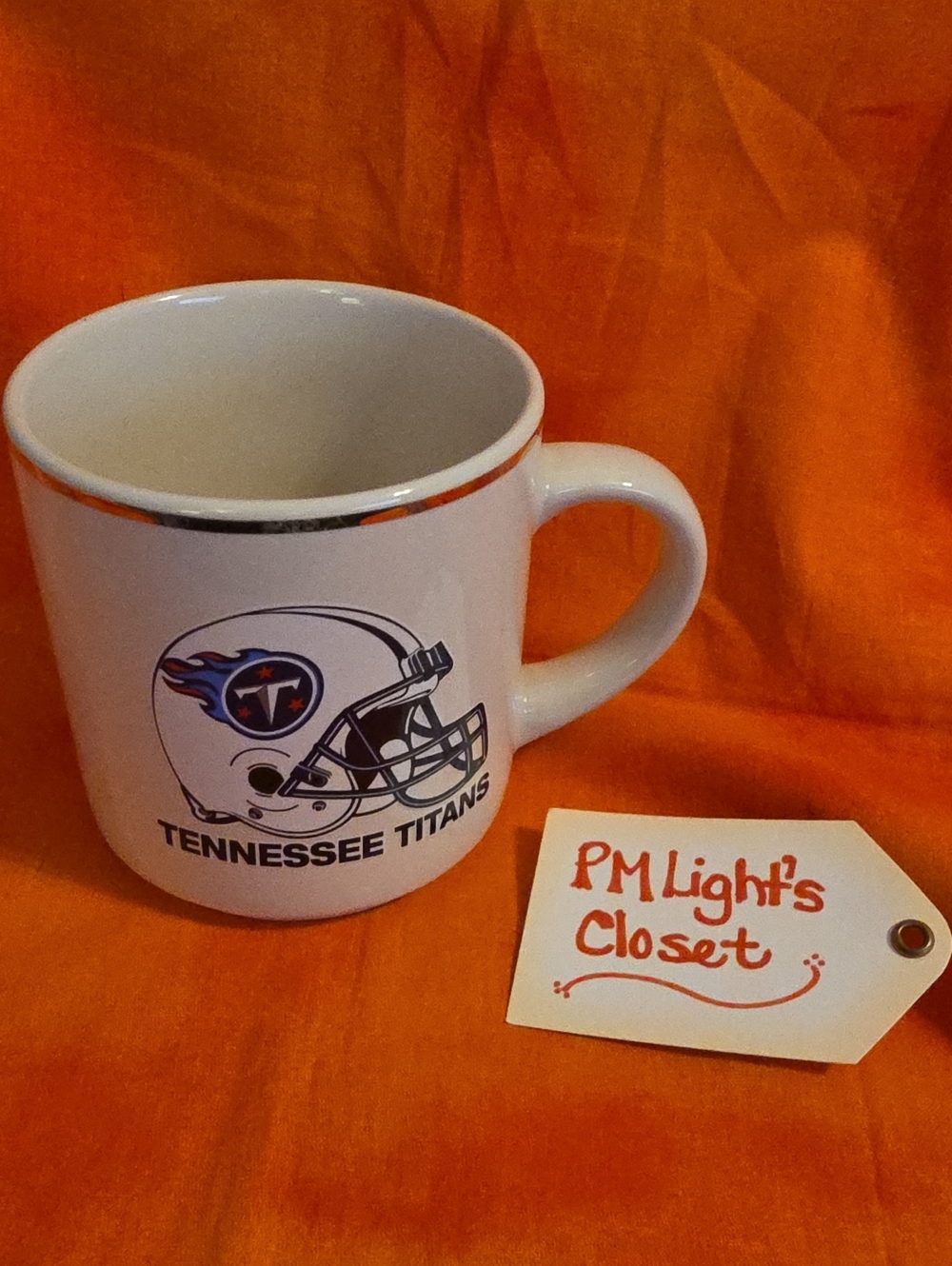 Tennessee Titans White Ceramic Coffee Mug